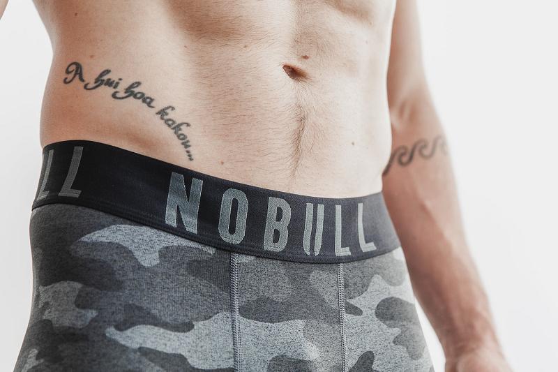 Dark / Grey Nobull Compression Short 9